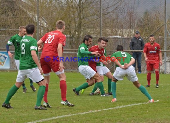 Landesliga Rhein Neckar FC Zuzenhausen gegen SG Wiesenbach 28.03.2015 (© Siegfried)